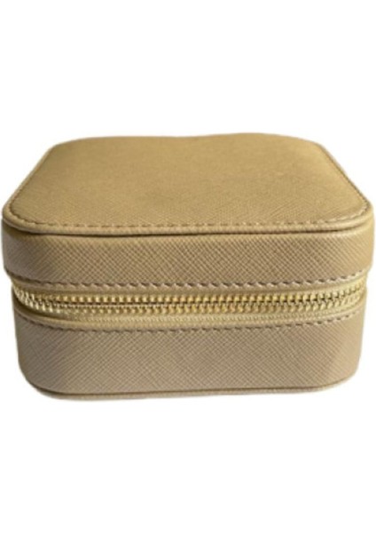 Seyahat Boy Takı ve Aksesuar Organizeri, Vizon Renkli ve Şık Tasarım modelleri