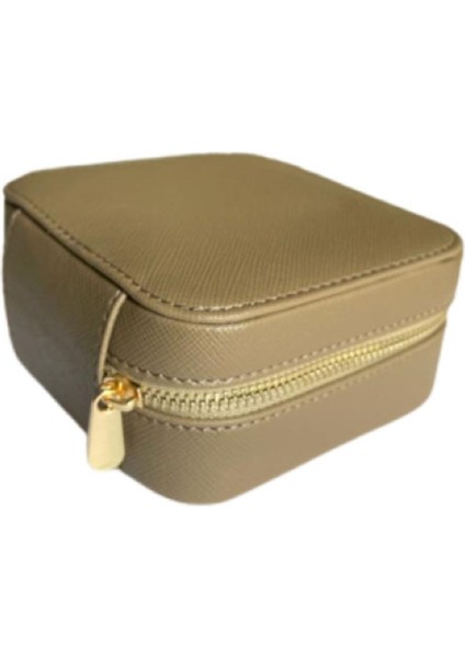 Seyahat Boy Takı ve Aksesuar Organizeri, Vizon Renkli ve Şık Tasarım fırsatları