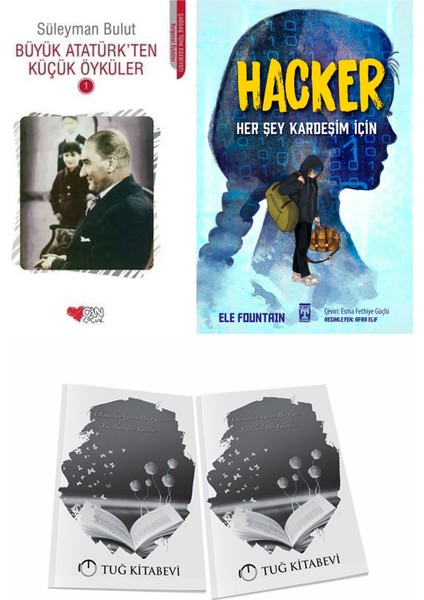 Büyük Atatürk'ten Küçük Öyküler 1 ve Hacker Her Şey Kardeşim Için + Hediyeli