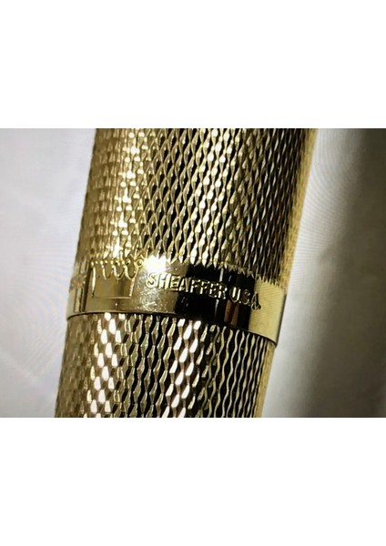 Sheaffer 1970 Ler Altın Uçlu ve Altın Kaplama Kalem Takımı