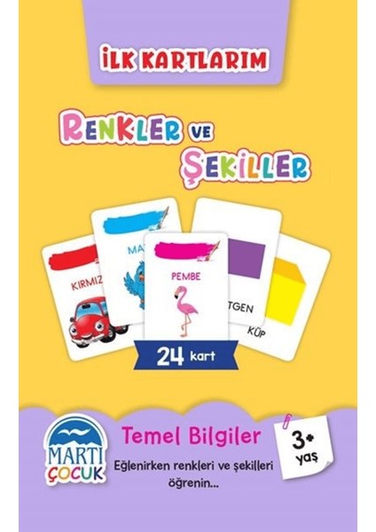 Renkler ve Şekiller - Ilk Kartlarım