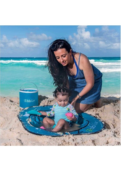 Renkli ve Yumuşak Bebek Plaj Matı, Rahat ve Şık Tasarım