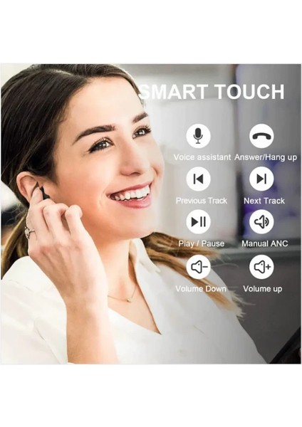 Acb-69 Wireless V5.3 LCD Ekranlı Wireless Kulak Içi Kulaklık modelleri