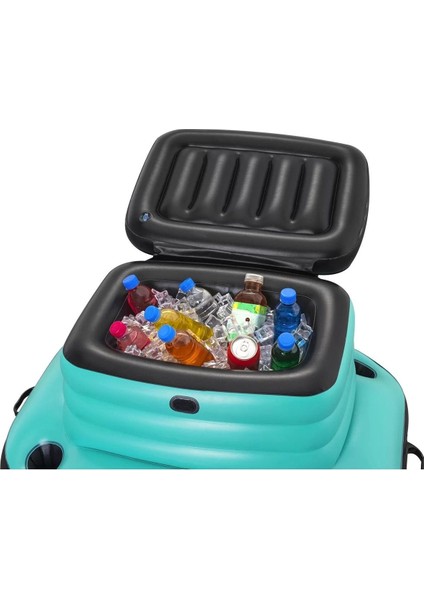 Yeşil Şişirilebilir Plaj ve Deniz Soğutucu, 35 Litre, 88X77 Cm, Renkli ve Pratik Kullanım modelleri