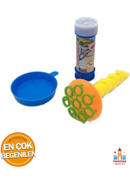 Eğitici Çocuk Seti, Köpük Yapma ve Baloncuk Borazanları, 2'li Paket, Eğlence Dolu.