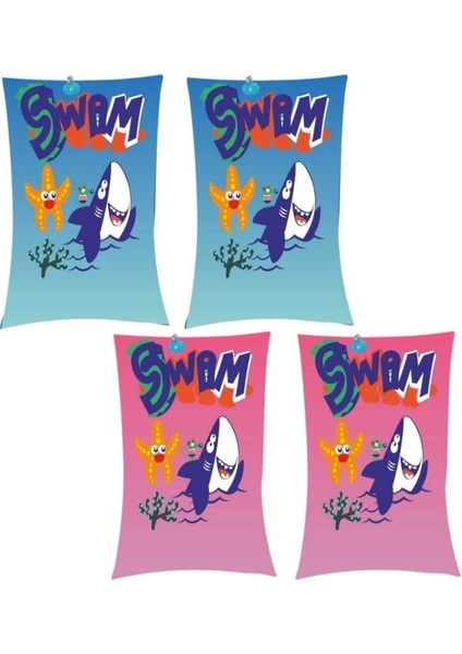 Renkli Jaws Desenli Kolluk 25X15 Cm, Eğlenceli ve Canlı Tasarım fiyatları