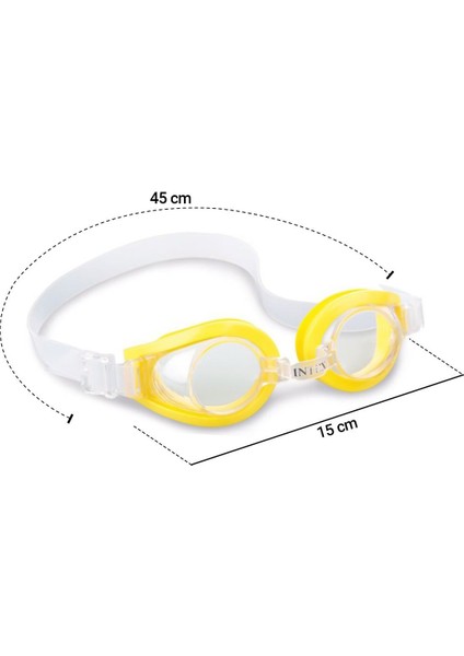 Renkli Yüzücü Gözlüğü, Şık Tasarım, Suya Dayanıklı, Rahat Kullanım indirimleri