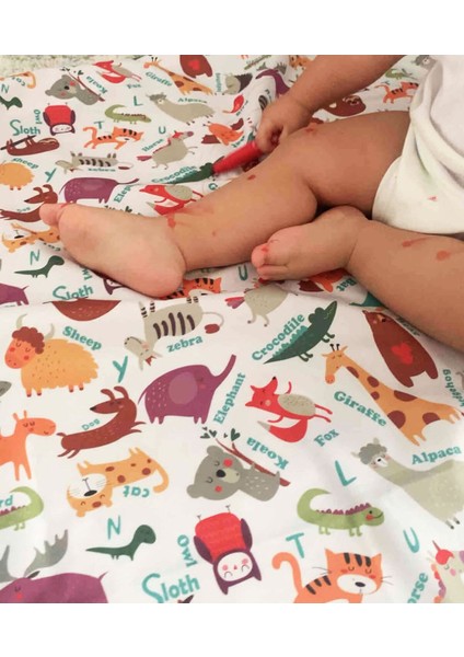 Renkli, Su Geçirmez, 145X150CM Plaj Örtüsü, Ekoteks Sertifikalı, Şık ve Kullanışlı indirimleri