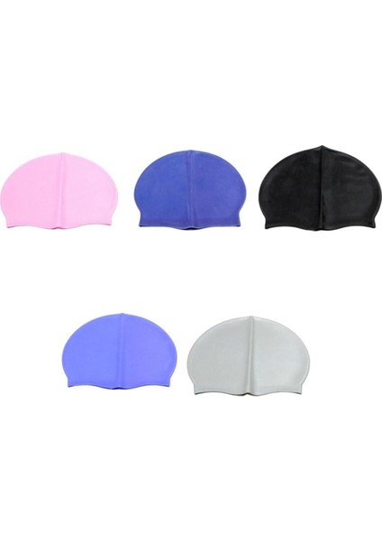 Beyaz Silikon Yüzücü Bonesi, Rahat ve Şık Tasarım, Suya Dayanıklı ve Hafif Kullanım