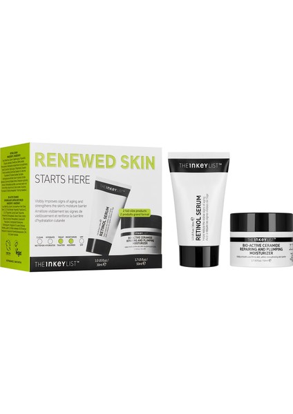 Renewed Skin Starts Here - Yaşlnma Karşıtı Bakım Seti 30 ml + 50 ml