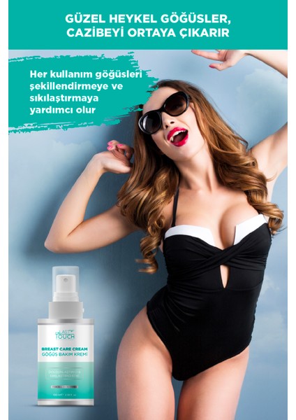 Göğüs ve Kalça Dolgunlaştırıcı, Dikleştirici ve Şekil Verici Göğüs Bakım Kremi 100 ml fırsatları