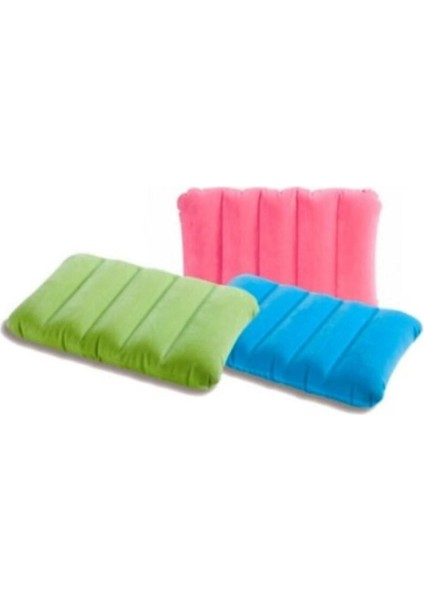 Renkli Şişme Seyahat Yastığı, Hafif ve Konforlu Seyahat Arkadaşı