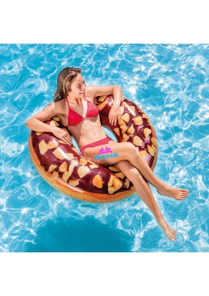 Kahverengi Çikolatalı Donut ve Deniz Simiti Seti, Pompa ve Gözlük Hediye fiyatları