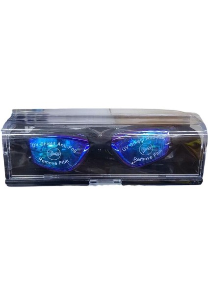 Renkli Silikon Yüzücü Gözlüğü, Buğu Önleyici ve Uv Koruma Özellikli