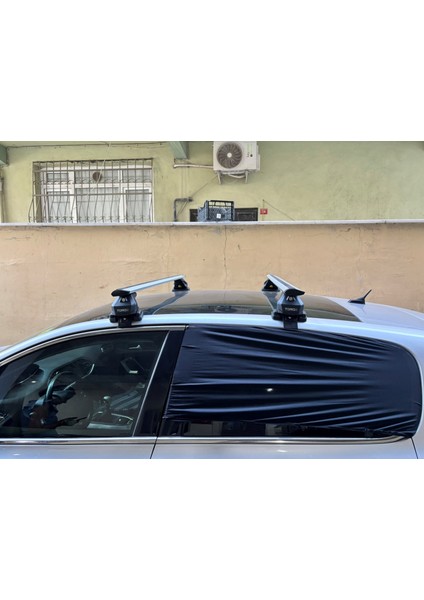 Citroen C4 2011-2018 Oluksuz Üst Tavan Portbagaj Taşıyıcı Ara Atkısı Toros Serisi Pro 4 Siyah fırsatları