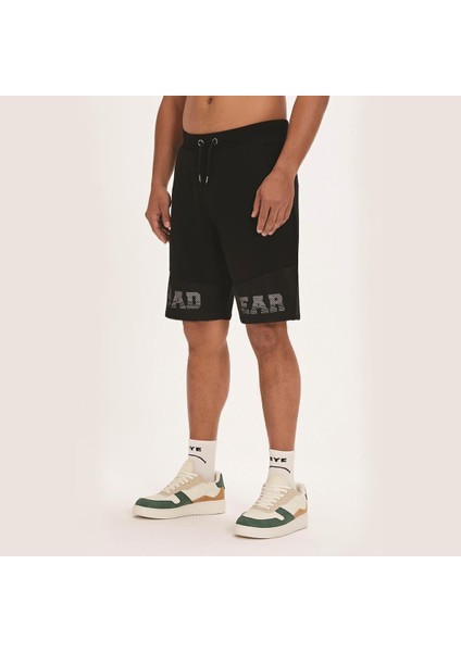 Grid Erkek Şort - Siyah modelleri