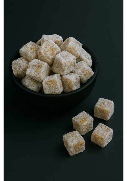 Çifte Kavrulmuş Fındıklı Pudralı Lokum 1000 gr modelleri