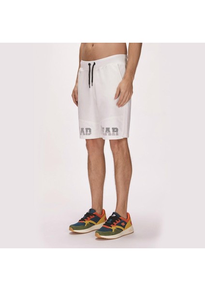 Grid Erkek Şort - Kırık Beyaz fırsatları