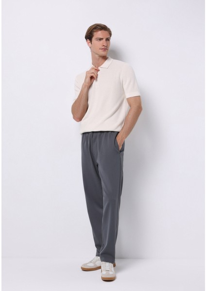 Regular Fit Erkek Beyaz Kazak modelleri