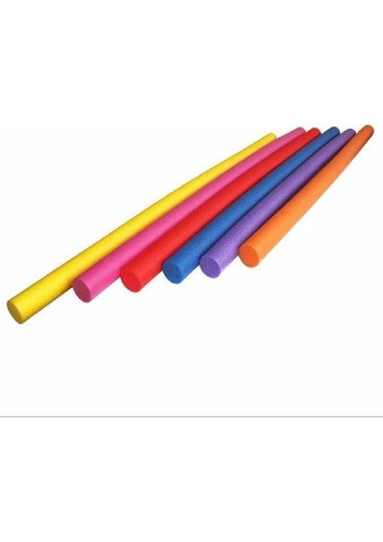 Renkli Deniz Makarnası Seti, 6X150 Cm, 5 Adet, Eğlenceli ve Işlevsel Karışık Renkler