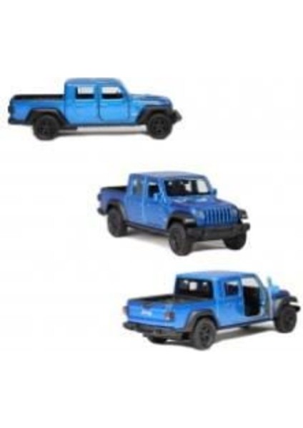Renkli 1:32 Ölçekli Jeep Gladiator Çek Bırak Model Araç
