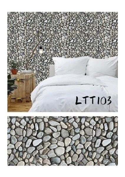 Çakıl Taşı Kaplama Kağıdı 3 Metre