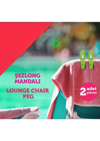Çiftli Renkli Plaj Mandalı, Şezlong ve Havlu Sabitleyici, Pratik ve Rahat Kullanım fiyatları