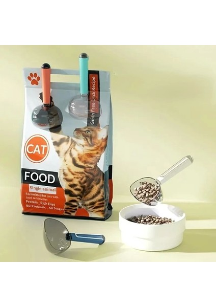 Klipsli Ölçekli Kedi Köpek Mama Küreği fiyatları