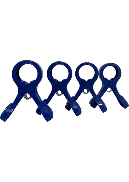 Lacivert Çok Amaçlı Plaj Kurulu ve Masa Destekleyici, Havlu ve Battaniye Tutucu