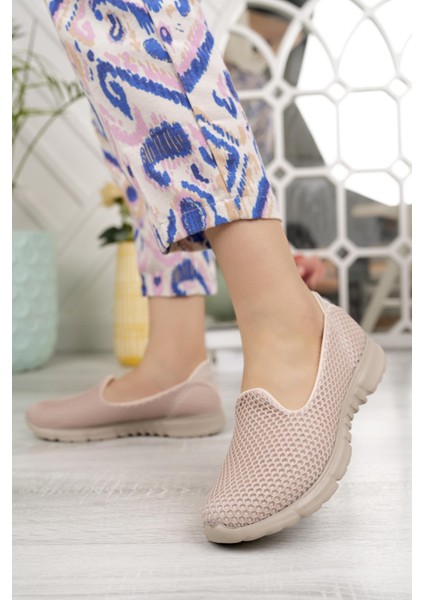 Dvm 901 Bej Bej Anatomik Esnek Kadın Yürüyüş Ayakkabısı fiyatları