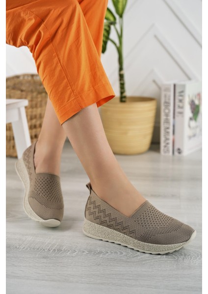 Aky 055 Vizon Triko Yazlık Kadın Ayakkabı fiyatları