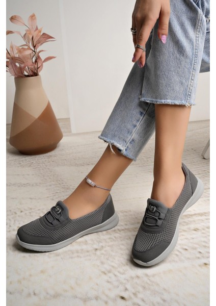 Bsea 575 Füme Memory Foam Kadın Yürüyüş Ayakkabısı modelleri