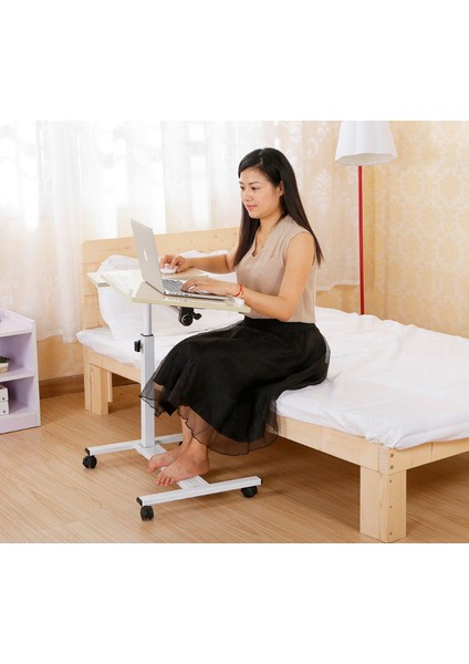 Portatif Eğim Ve Yerden Yükseklik Ayarlı Koltuk Kenarı Bilgisayar Laptop Çalışma Sehpası modelleri