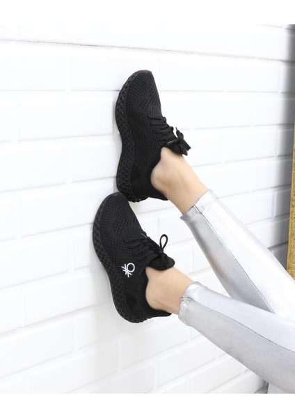 30009 Siyah Triko Örgü Unisex Sneakers fiyatları