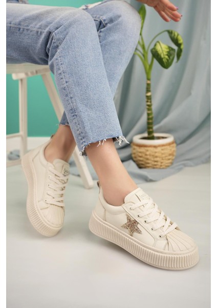 Dvm 7100 Bej Kadın Sneakers fiyatları