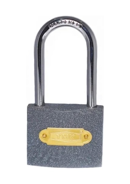 Eko Gri Döküm Uzun Kancalı Asma Kilit 32MM