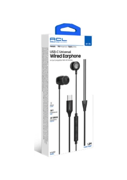 K1-70 Usb-C Girişli Mikrofonlu Kumandalı 1.2mt Kulaklık fiyatları