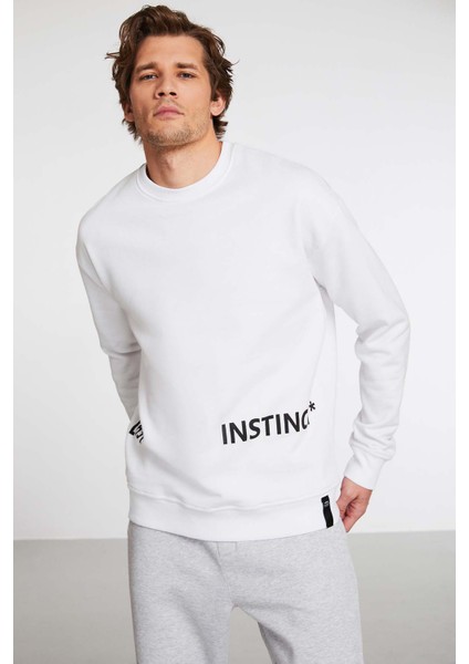 Pıoneer Comfort Beyaz Sweatshirt