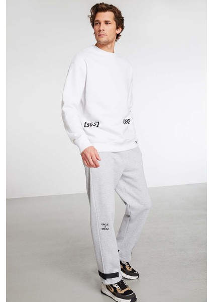 Pıoneer Comfort Beyaz Sweatshirt modelleri