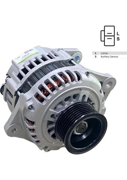 12V Alternatör Dinamo Hıtachı Tipi 90 A (L-S) Isuzu D-Max 2.5 Td 2005-2012