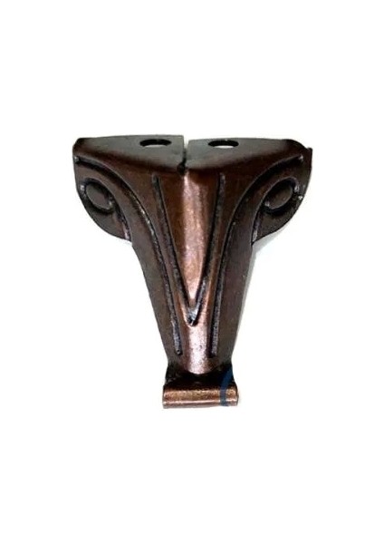 Moda Sac Ahşap, Sunta Sandık Ayağı, Kutu Ayak 2,5 cm - Eskitme