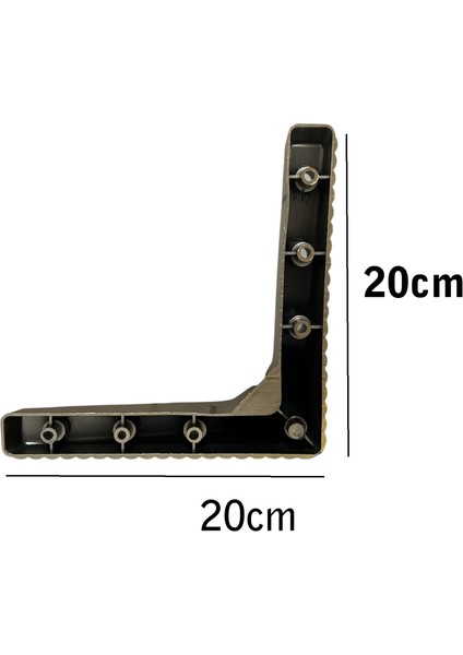Kanepe Koltuk Tv Ünitesi Konsol Yükseltme Zenit Model Plastik Ayak 10 cm Gold Renk 4 Adet modelleri