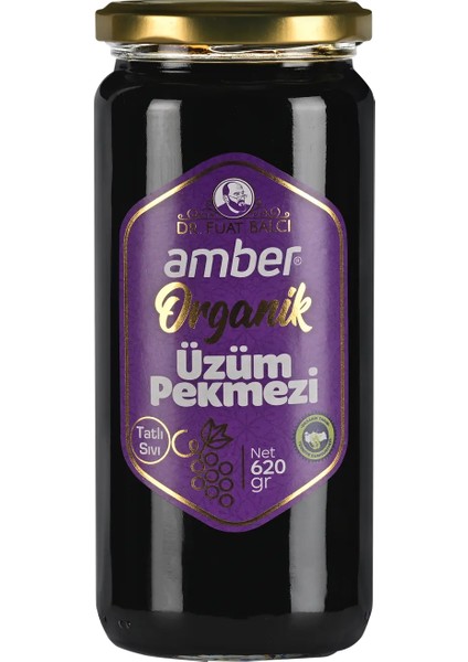 Organik Üzüm Pekmezi 620 gr