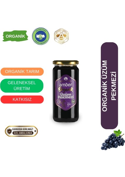Organik Üzüm Pekmezi 620 gr fiyatları