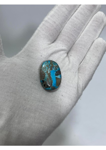 Doğal Iran Nişabur Firuze (Turkuaz) Taşı 35,8 Karat - 7,17 Gram fiyatları