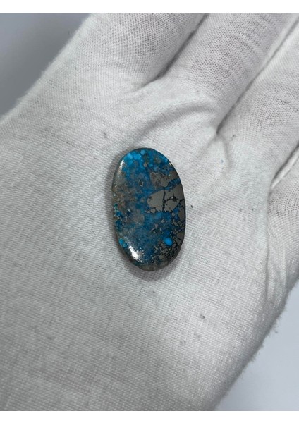 Doğal Iran Nişabur Firuze (Turkuaz) Taşı 30,8 Karat - 6,18 Gram