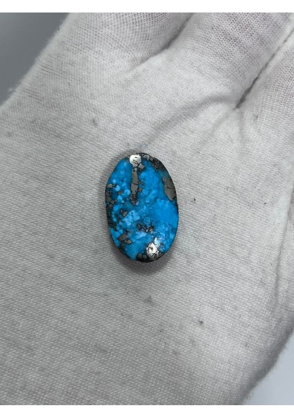 Doğal Iran Nişabur Firuze (Turkuaz) Taşı 21,99 Karat - 4,41 Gram