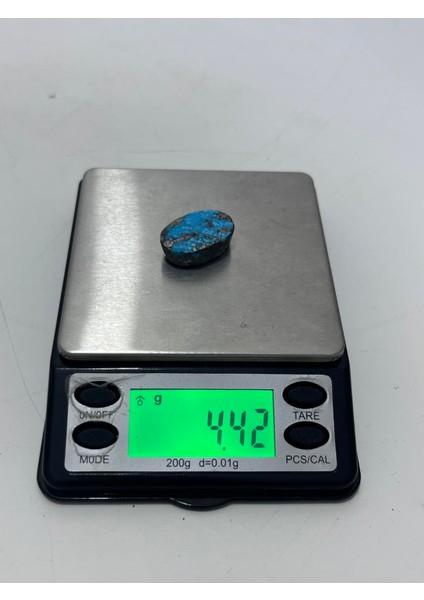 Doğal Iran Nişabur Firuze (Turkuaz) Taşı 21,99 Karat - 4,41 Gram indirimleri