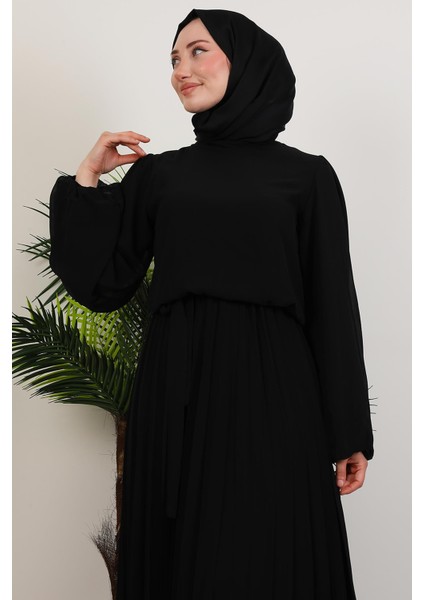 Ümra Şifon Elbise Siyah indirimleri