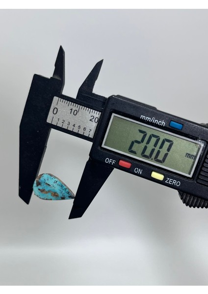 Doğal Iran Nişabur Firuze (Turkuaz) Taşı 9,7 Karat - 1,95 Gram fırsatları